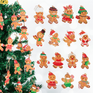 HC honey coco 30 pcs gingerbread ornaments