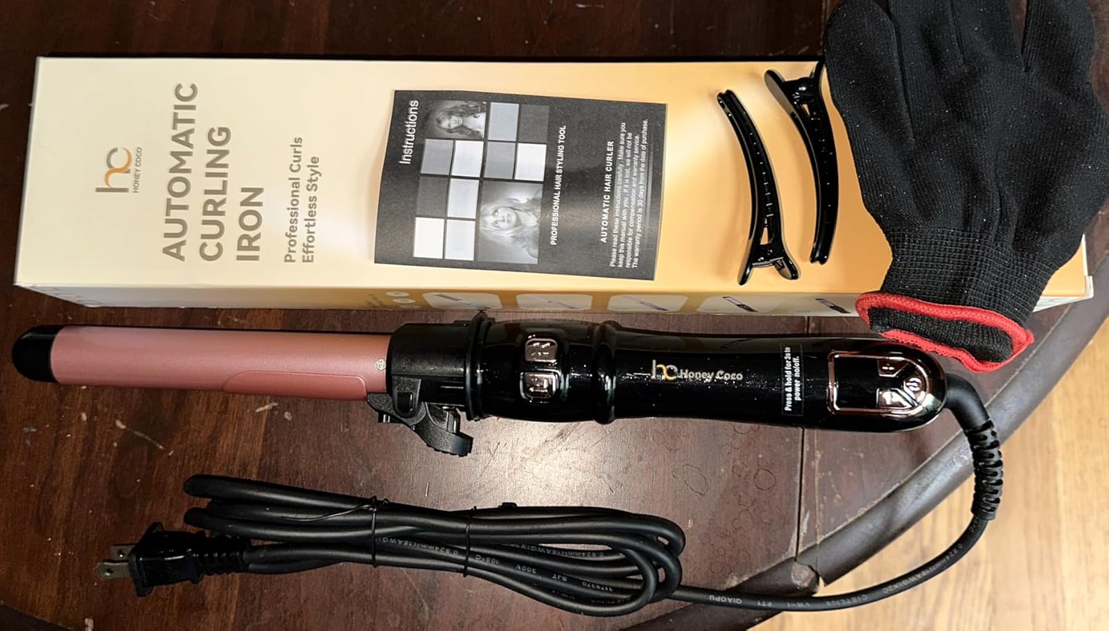 Home HC Honey Coco Automatic Rotating Curler