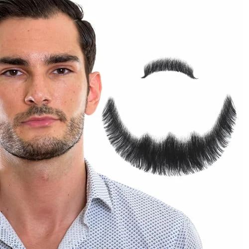 Black Classic Beard & Mustache — exact child Seller Central image