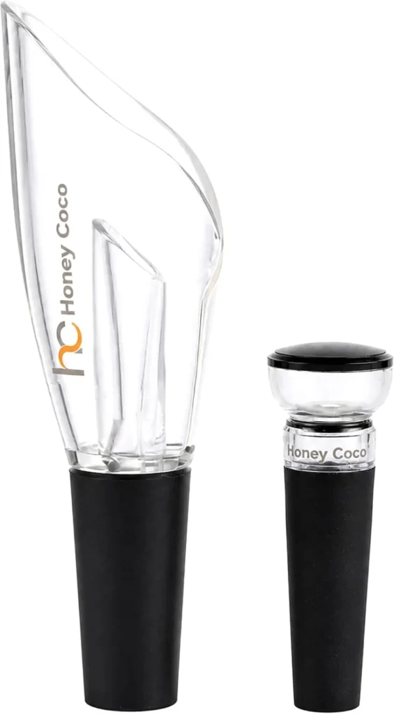Wine Aerator Pourer & Vacuum Stopper — product view