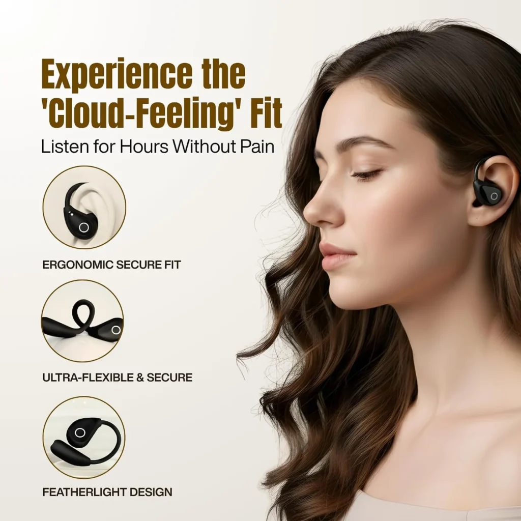 M95 Earhook Earbuds · Black — listing detail