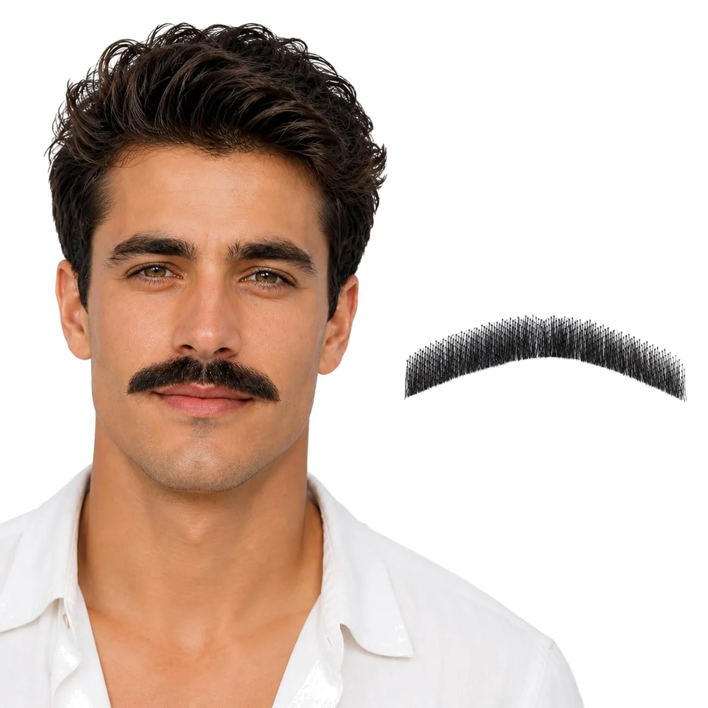 Black Arched Mustache — product view