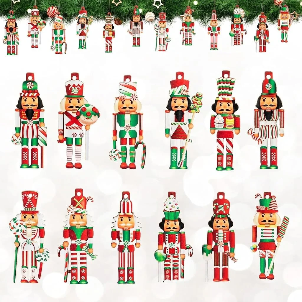 Nutcracker Ornaments · Set of 24 — product view